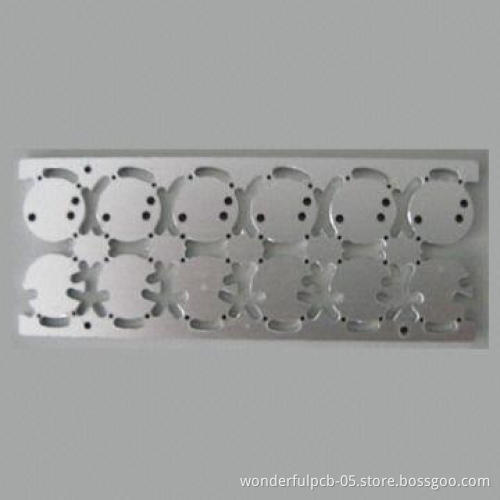 Aluminum PCB with HASL Lead-free Surface, Used for LED Lights